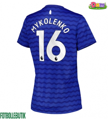 Everton Vitaliy Mykolenko #16 Hemmatröja Kvinnor 2025-26 Kortärmad